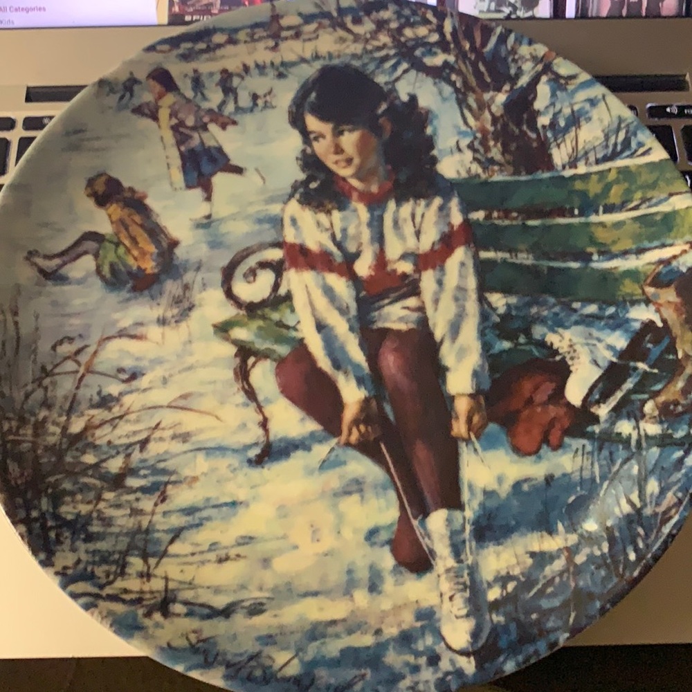 1989 Stewart Sherwood collectors plate “winning Ways”